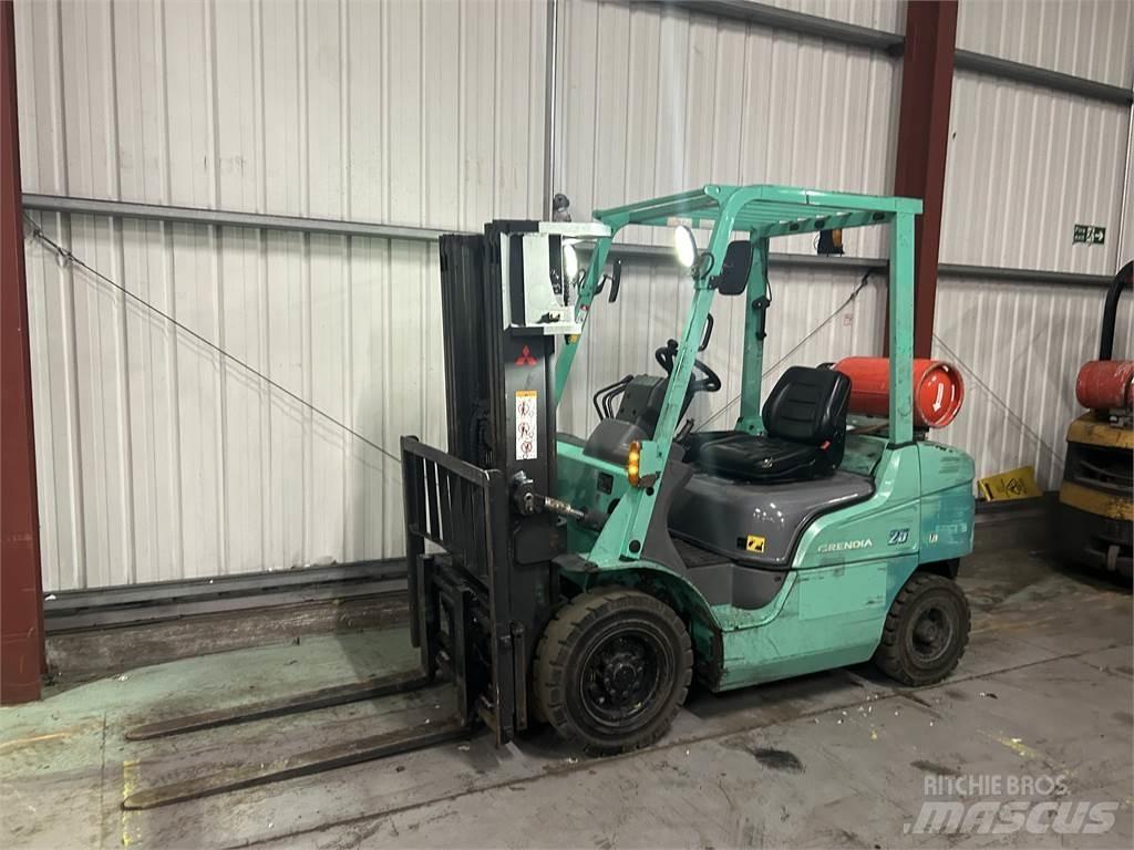Mitsubishi FG25NT LPG tehnika