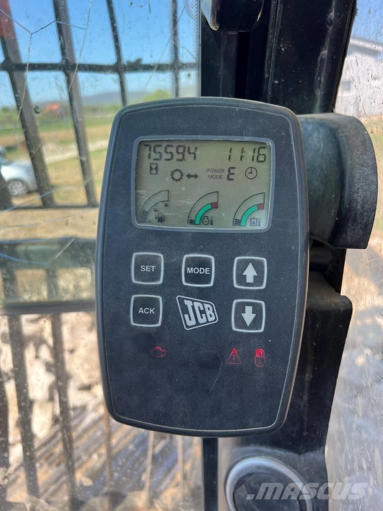 JCB JS 260 XD Šasija un piekare