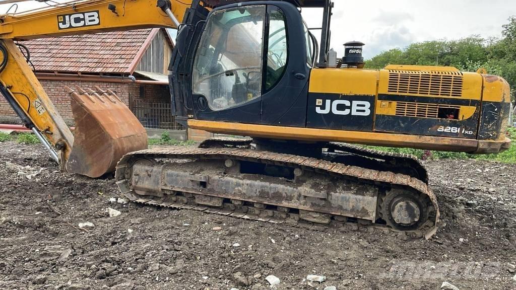 JCB JS 260 XD Šasija un piekare