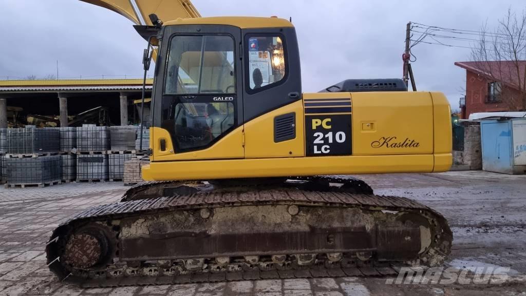Komatsu PC 210 LC-7K Kāpurķēžu ekskavatori