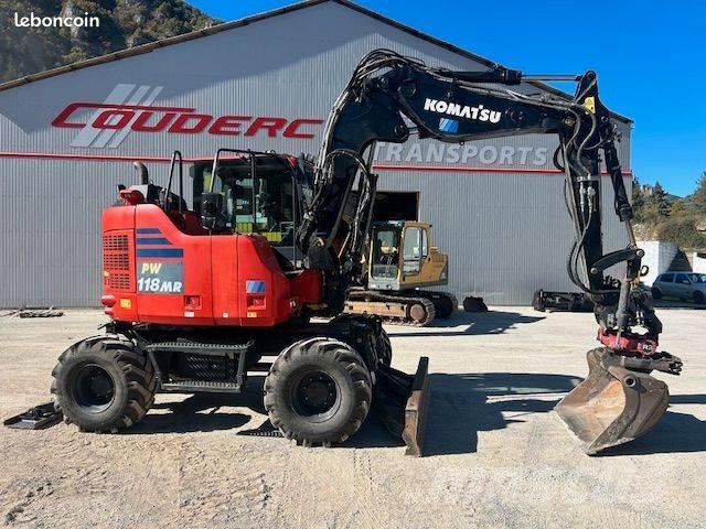 Komatsu PW 118 Ekskavatori uz riteņiem