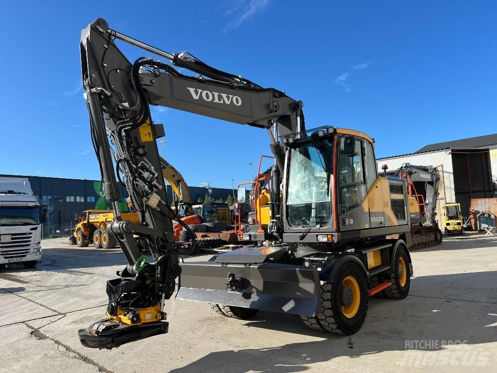 Volvo EW 160 E Ekskavatori uz riteņiem