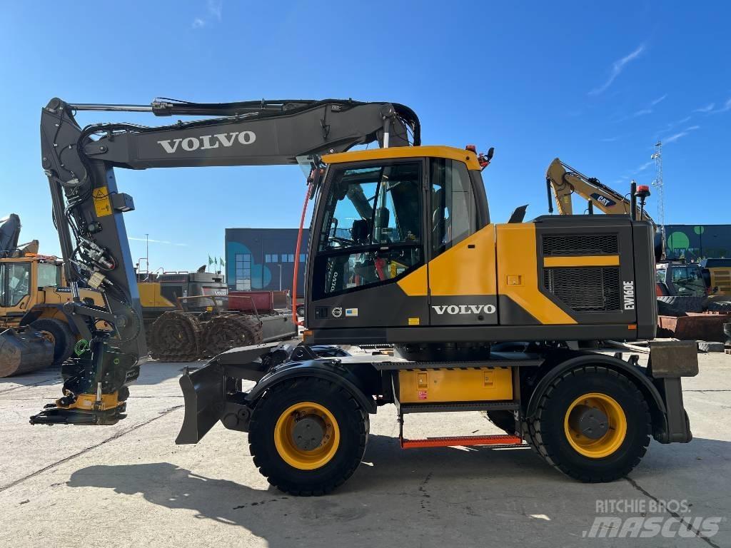 Volvo EW 160 E Ekskavatori uz riteņiem