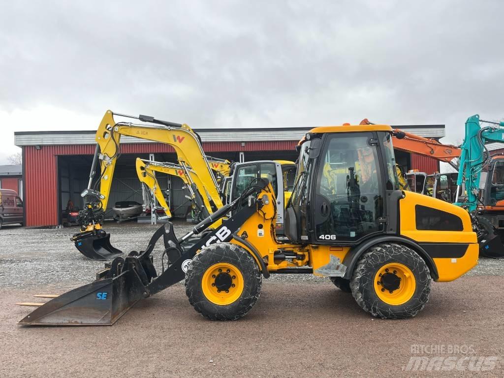 JCB 406 - Uthyres Iekrāvēji uz riteņiem