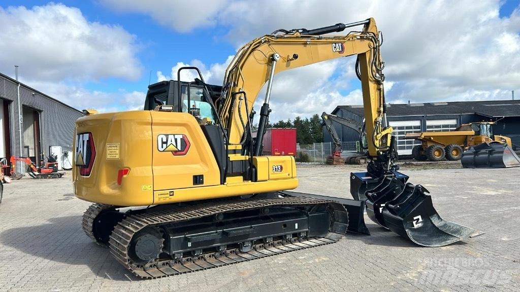 CAT 313 Kāpurķēžu ekskavatori