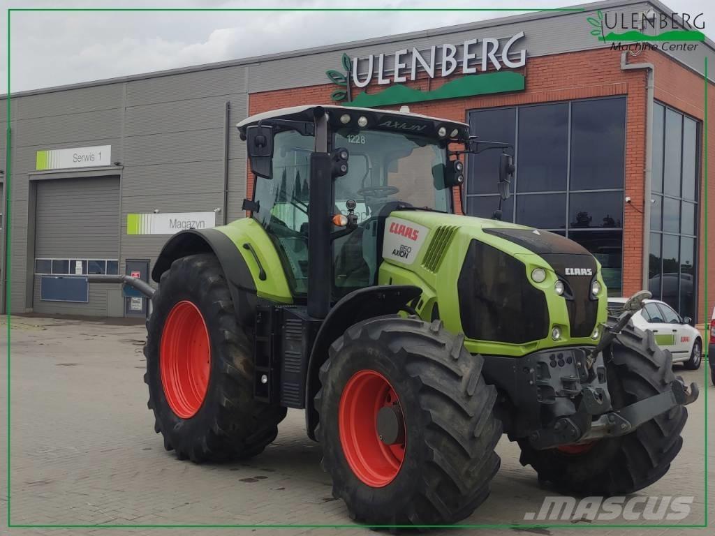 CLAAS Axion 850 Traktori