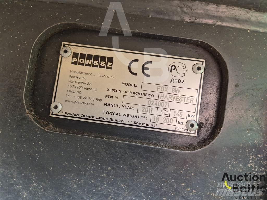 Ponsse Fox 8W Harvesteri