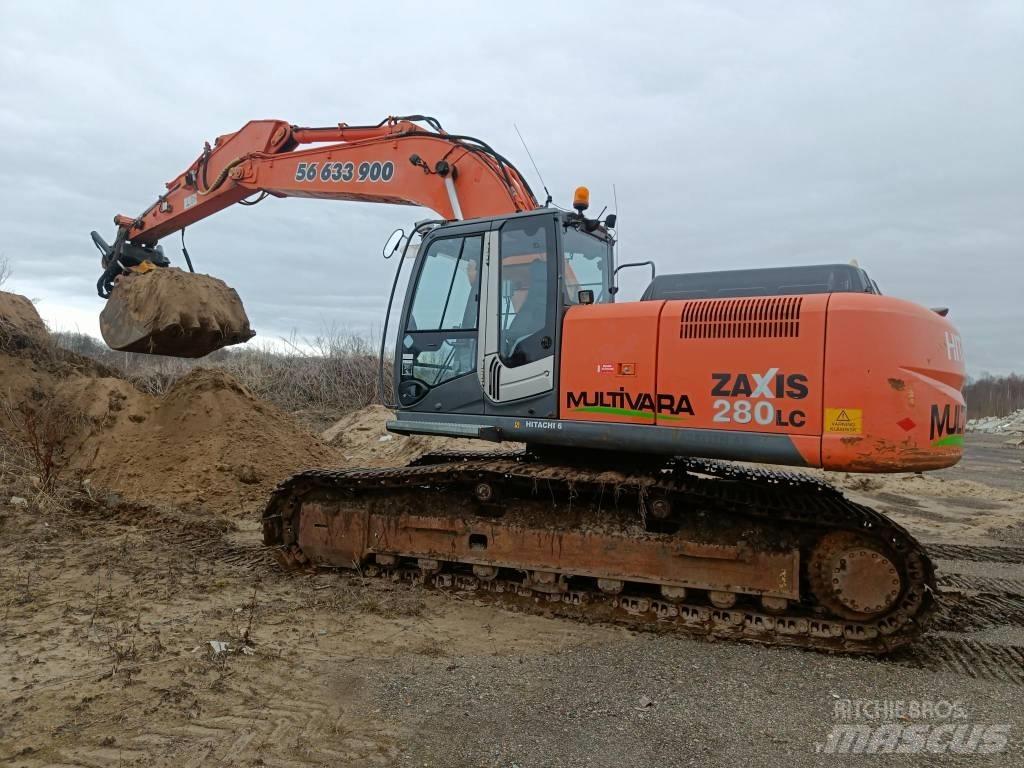 Hitachi ZX 280 LC-3 Kāpurķēžu ekskavatori