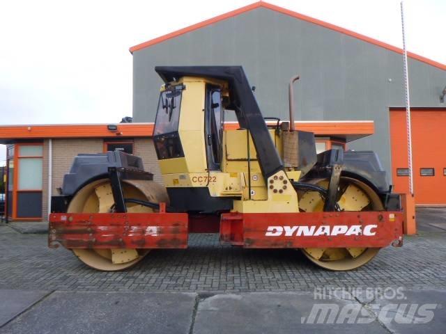 Dynapac CC722 Divvalču grunts veltņi