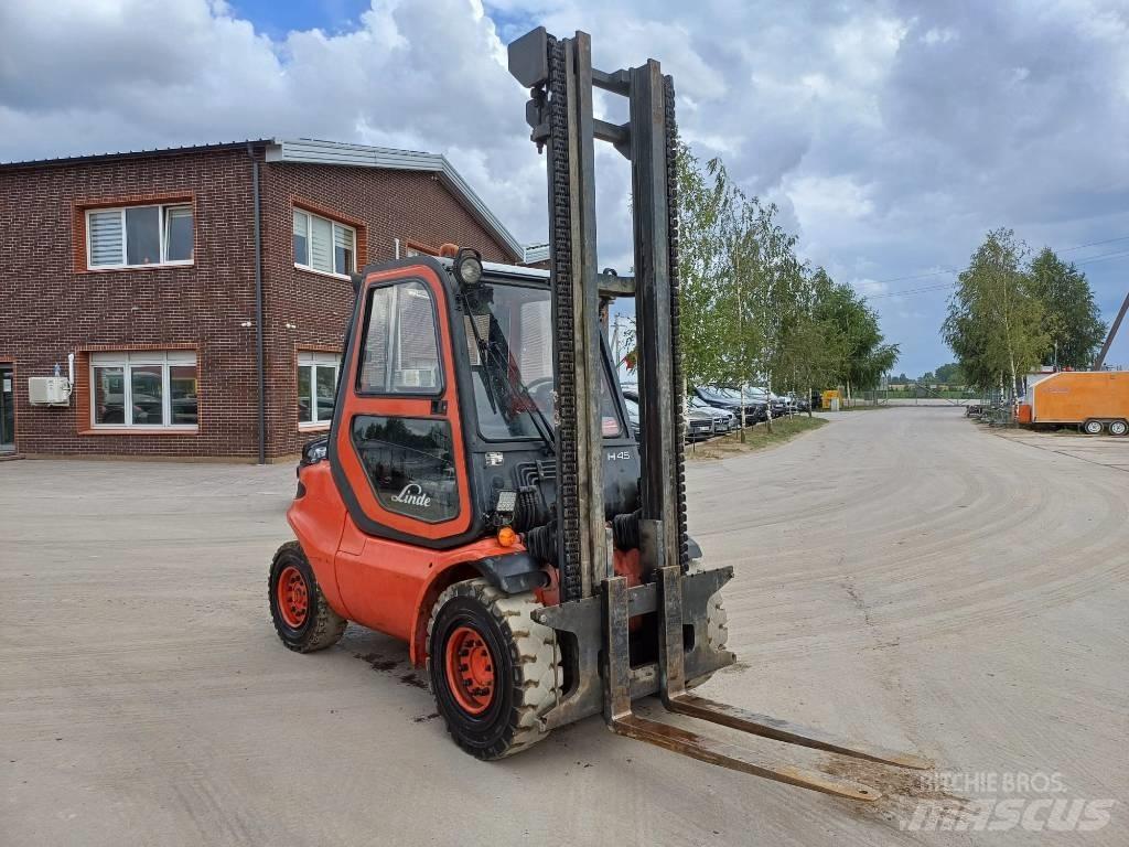 Linde H 45 D Tehnika ar dīzeļa dzinēju