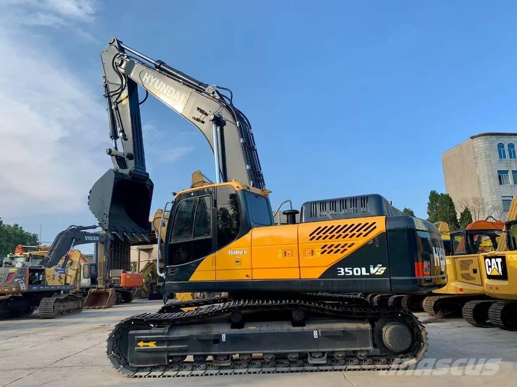 Hyundai R350LVS Kāpurķēžu ekskavatori