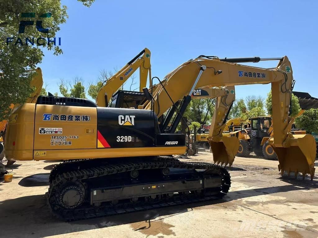 CAT 329d2L Kāpurķēžu ekskavatori