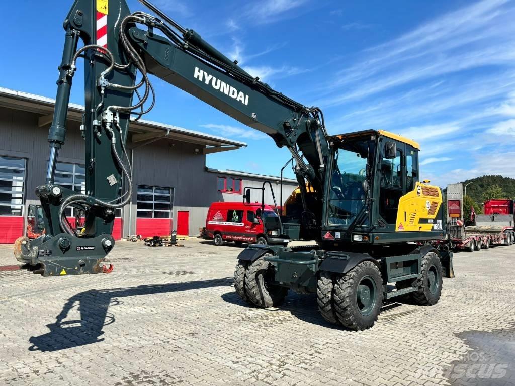Hyundai HW160A Ekskavatori uz riteņiem