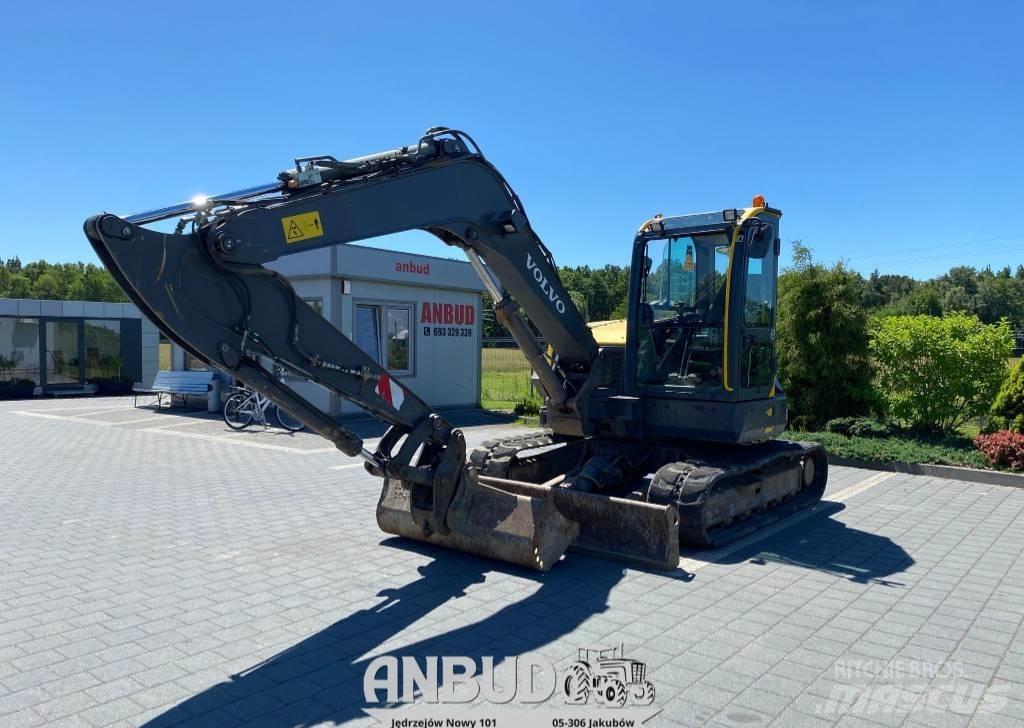 Volvo ECR 88 D Kāpurķēžu ekskavatori