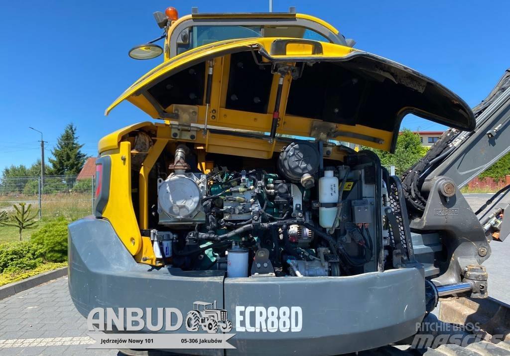 Volvo ECR 88 D Kāpurķēžu ekskavatori