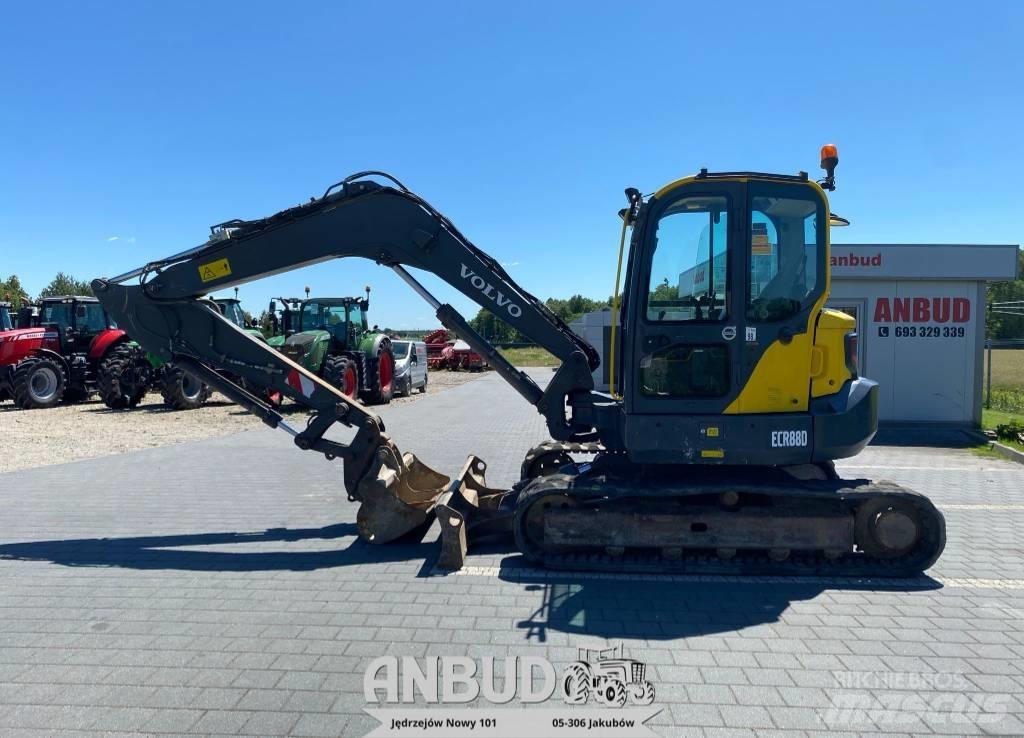 Volvo ECR 88 D Kāpurķēžu ekskavatori