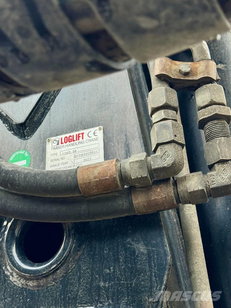 Loglift 118 S Kokmateriālu krāni