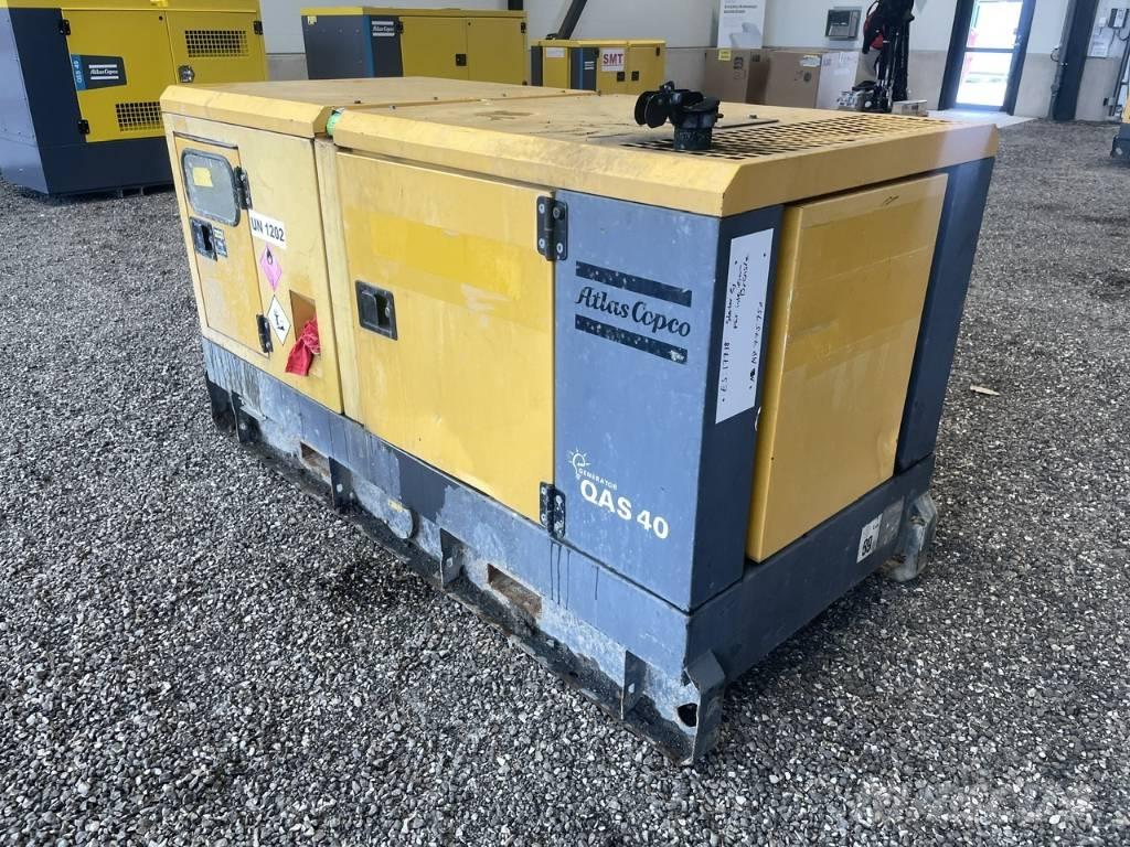 Atlas Copco QAS 40 Dīzeļģeneratori