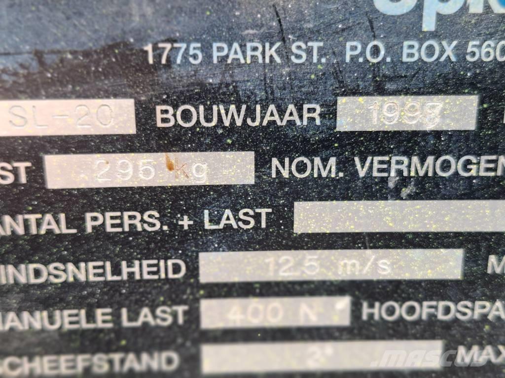 UpRight SL20 Šķerveida pacēlāji