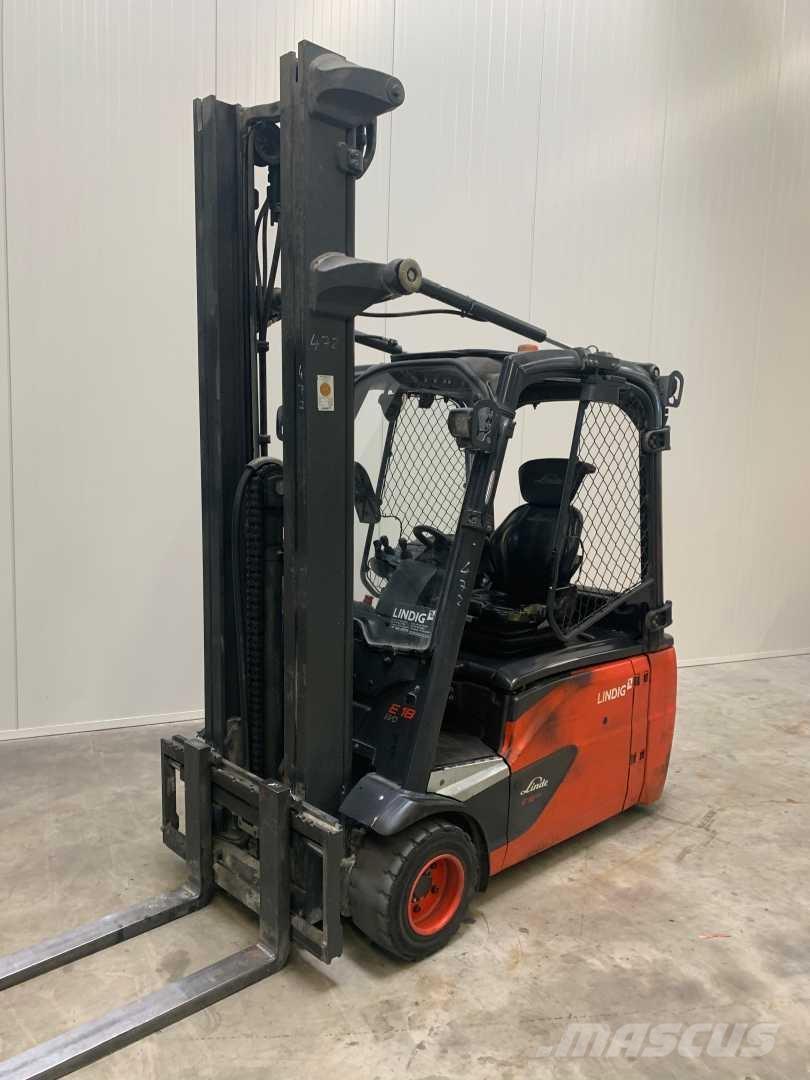 Linde E18L Elektriskie iekrāvēji