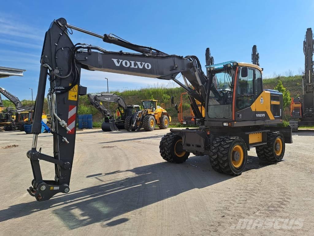 Volvo EW 160 E Ekskavatori uz riteņiem