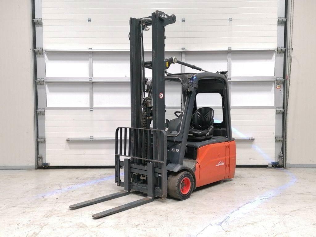 Linde E18L-01 Elektriskie iekrāvēji