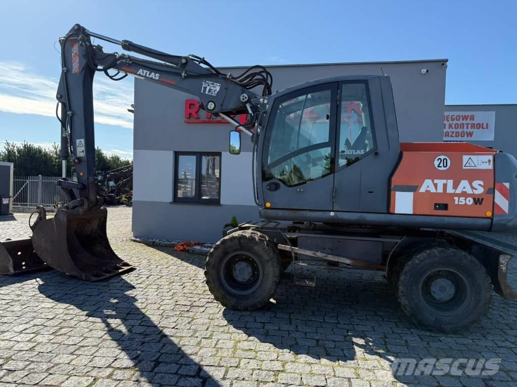 Atlas 150 W Ekskavatori uz riteņiem