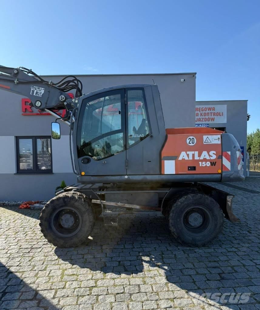 Atlas 150 W Ekskavatori uz riteņiem