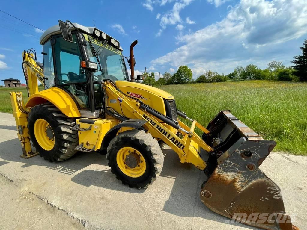 New Holland B 100 C Ekskavatori-iekrāvēji