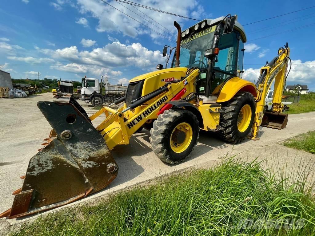New Holland B 100 C Ekskavatori-iekrāvēji