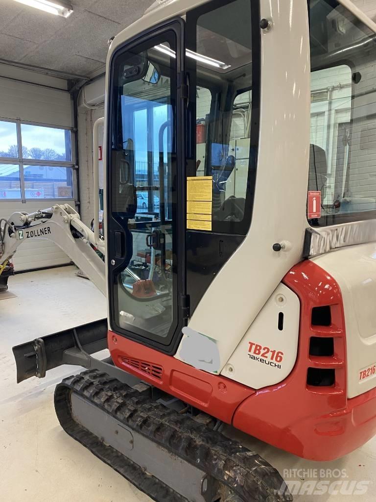 Takeuchi TB 216 Mini ekskavatori < 7 t