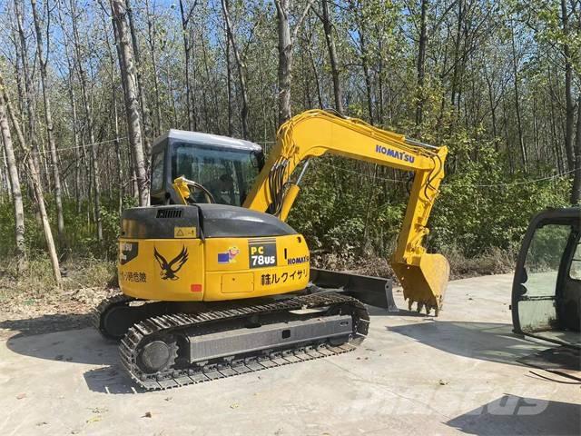 Komatsu pc78us Kāpurķēžu ekskavatori