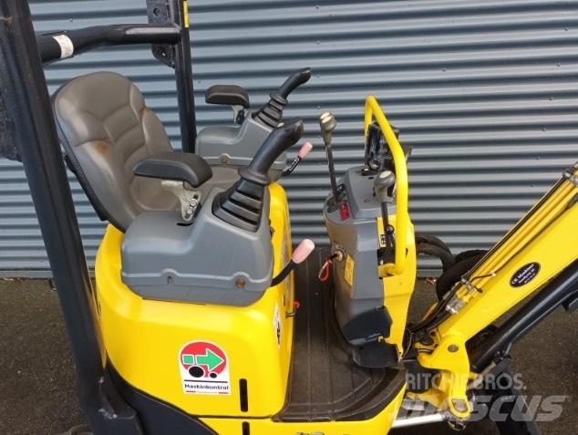 Yanmar vio12 Mini ekskavatori < 7 t
