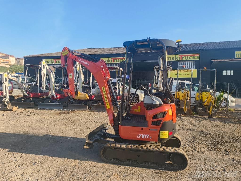 Kubota U 17-3 Mini ekskavatori < 7 t