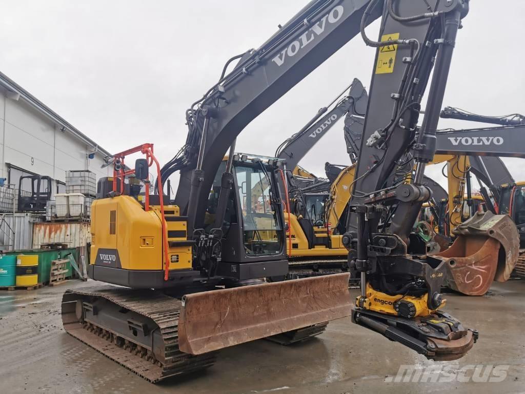 Volvo ECR 145 EL Kāpurķēžu ekskavatori