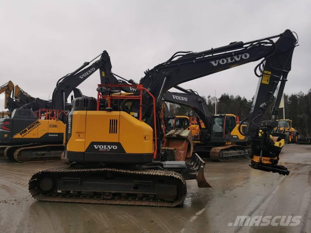 Volvo ECR 145 EL Kāpurķēžu ekskavatori