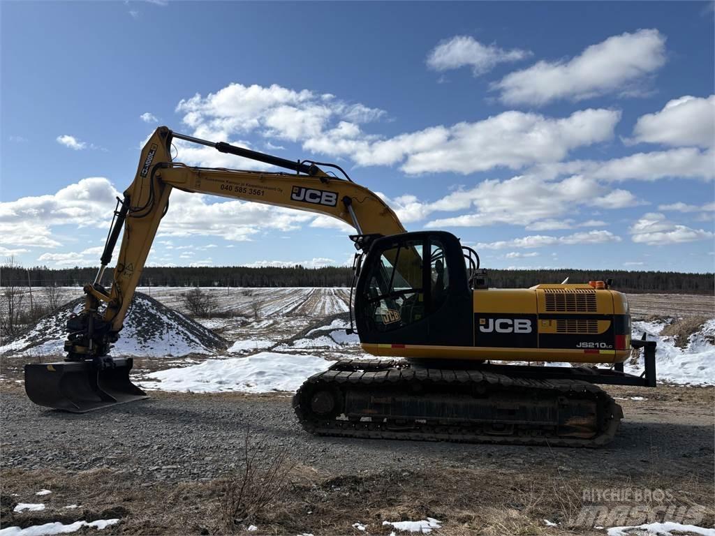 JCB JS210LC Kāpurķēžu ekskavatori