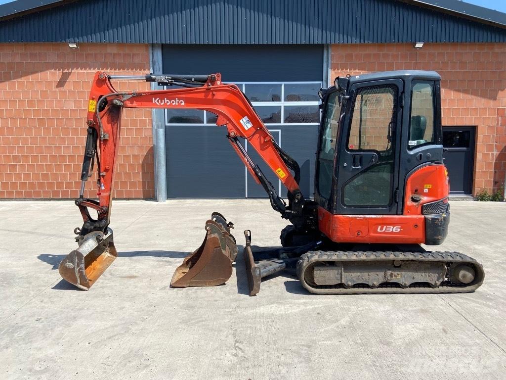 Kubota U 36-4 Mini ekskavatori < 7 t