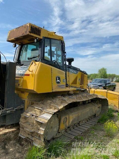John Deere 750 KLGP Kāpurķēžu buldozeri