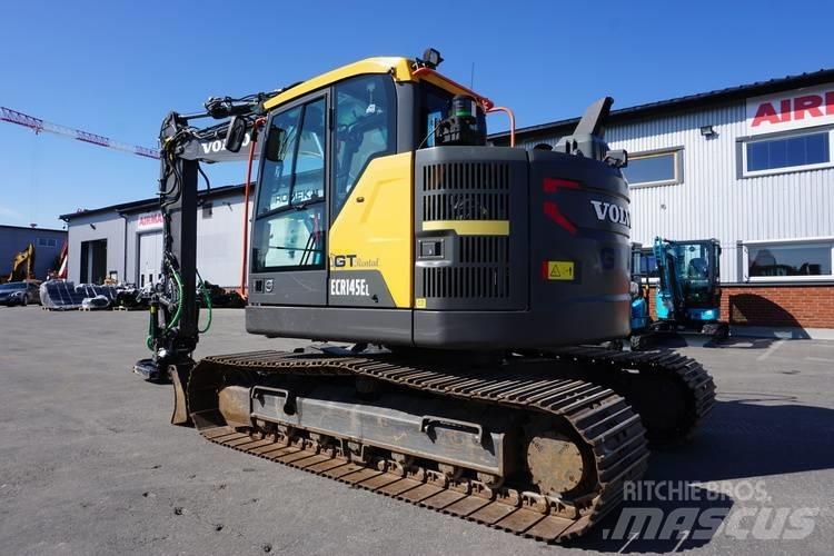 Volvo ECR 145EL Kāpurķēžu ekskavatori