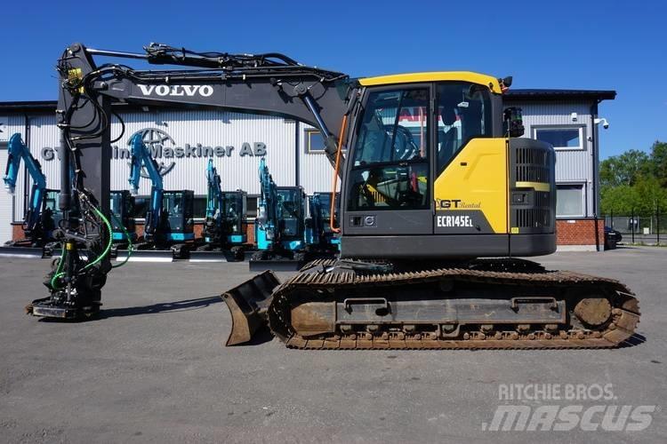 Volvo ECR 145EL Kāpurķēžu ekskavatori
