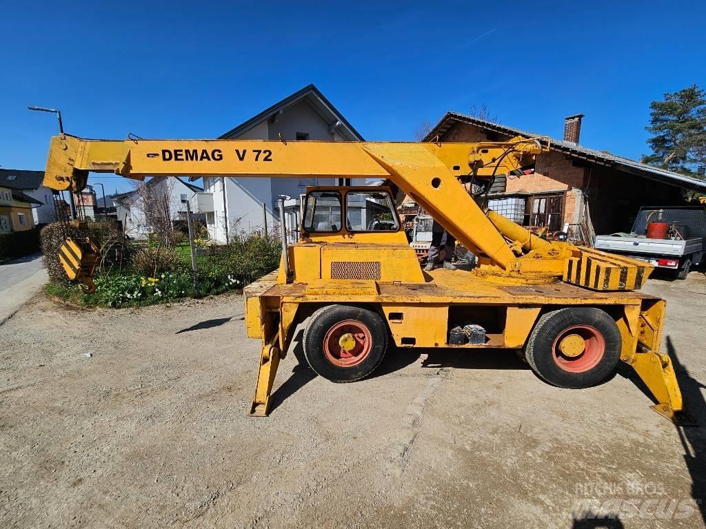 Demag V72 Celtņi nelīdzenām virsmām