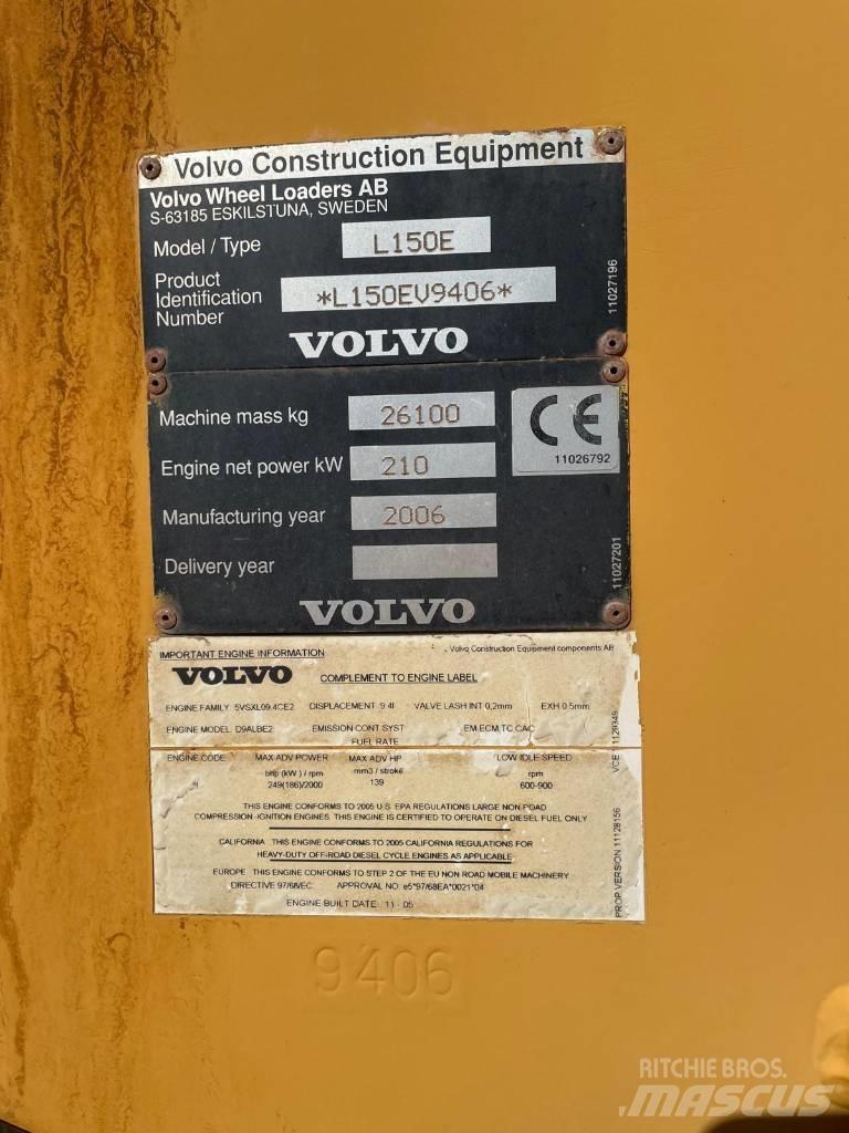 Volvo L150E Mini iekrāvēji
