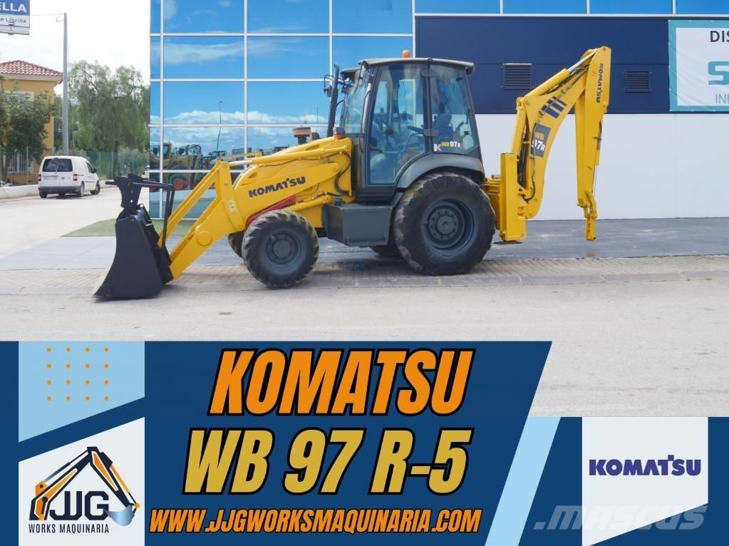 Komatsu WB 97 R Ekskavatori-iekrāvēji