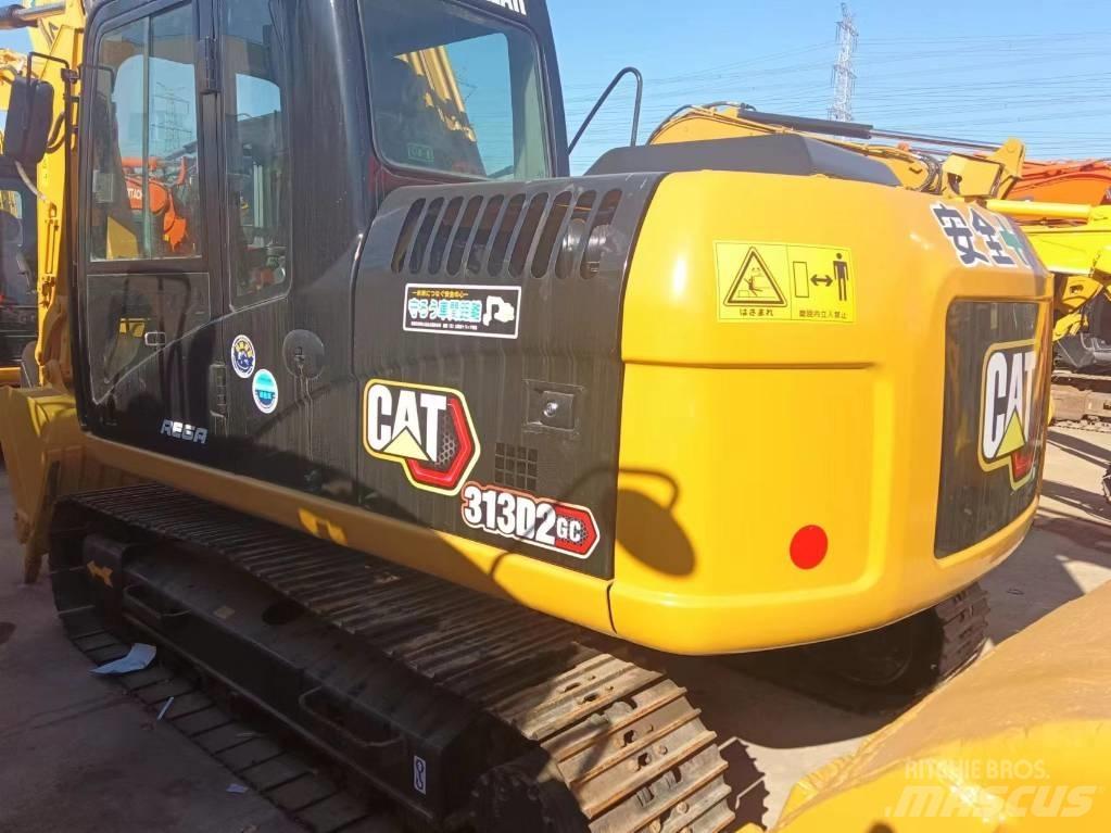 CAT 313D2GC Kāpurķēžu ekskavatori
