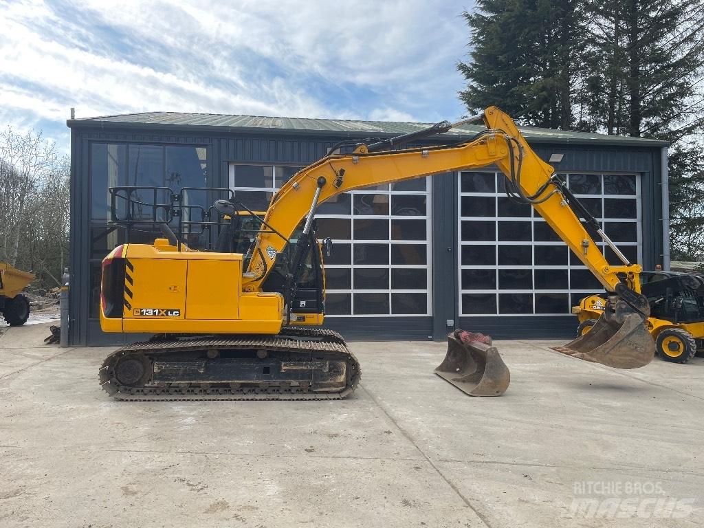 JCB 131 X Kāpurķēžu ekskavatori