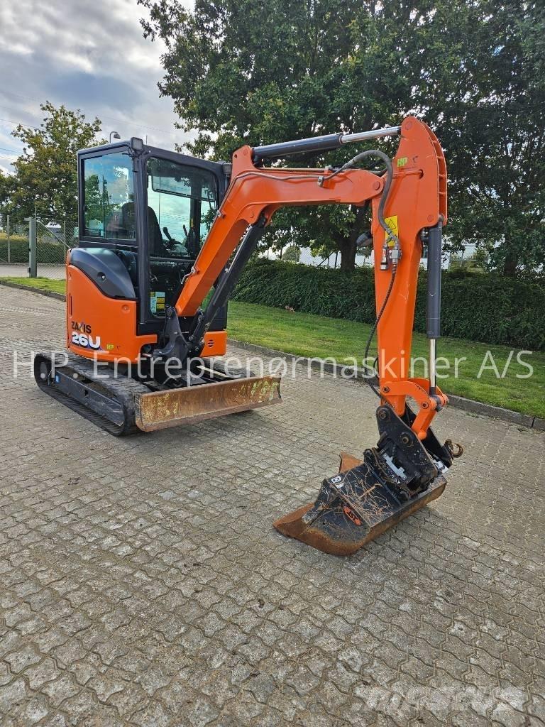 Hitachi ZX 26 U-6 CR Mini ekskavatori < 7 t