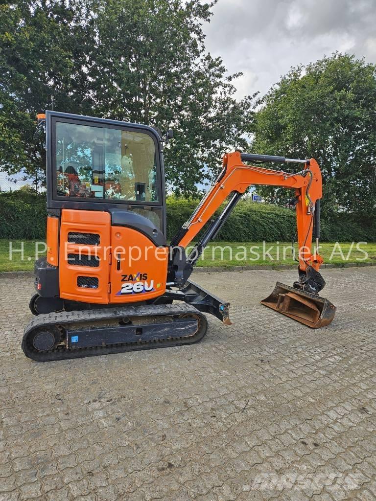 Hitachi ZX 26 U-6 CR Mini ekskavatori < 7 t