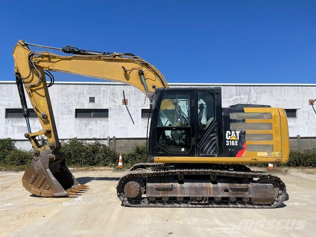 CAT 316 EL Kāpurķēžu ekskavatori