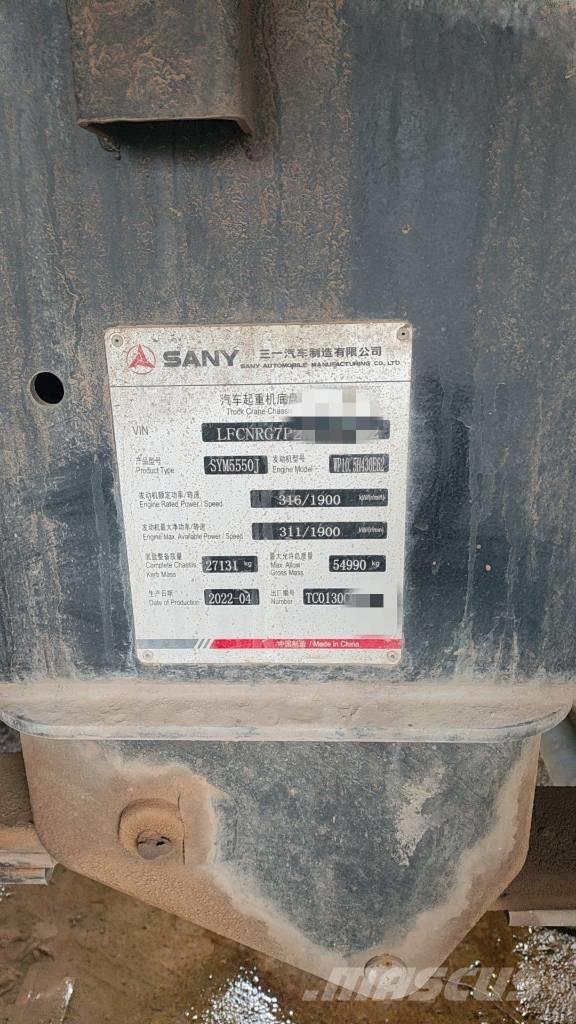 Sany STC1300C8 Visurgājēji celtņi